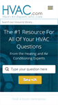 Mobile Screenshot of hvac.com