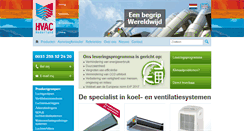 Desktop Screenshot of hvac.nl